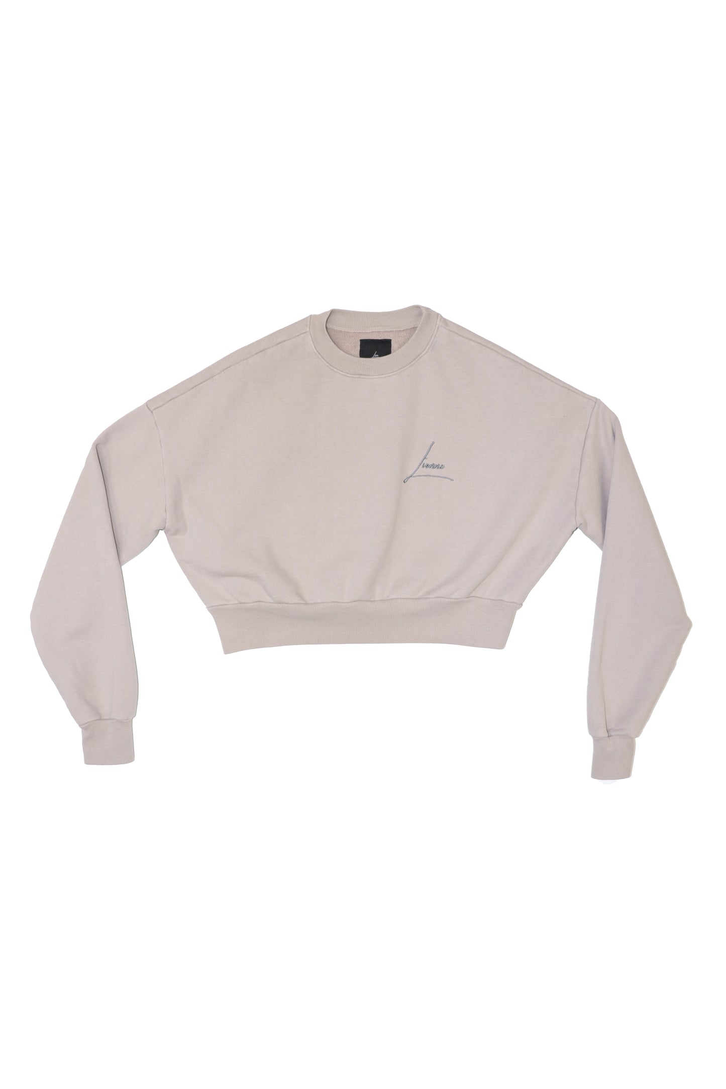 Lionne Signature Cropped Crewneck