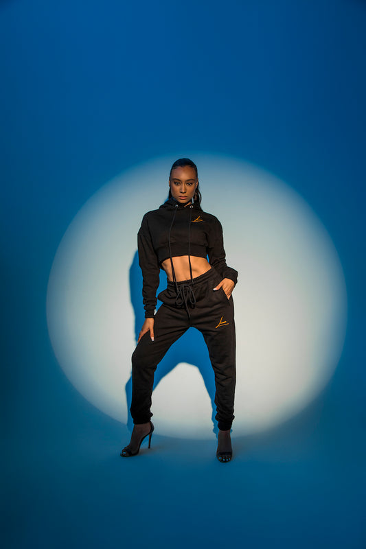 Lionne Signature Cropped Hoodie