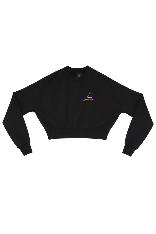 Lionne Signature Cropped Crewneck